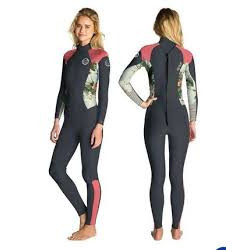 GIRLS DAWN PATROL 3/2 CHARCOAL