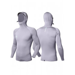 Warm Seas Eco Hooded Lycra GRY