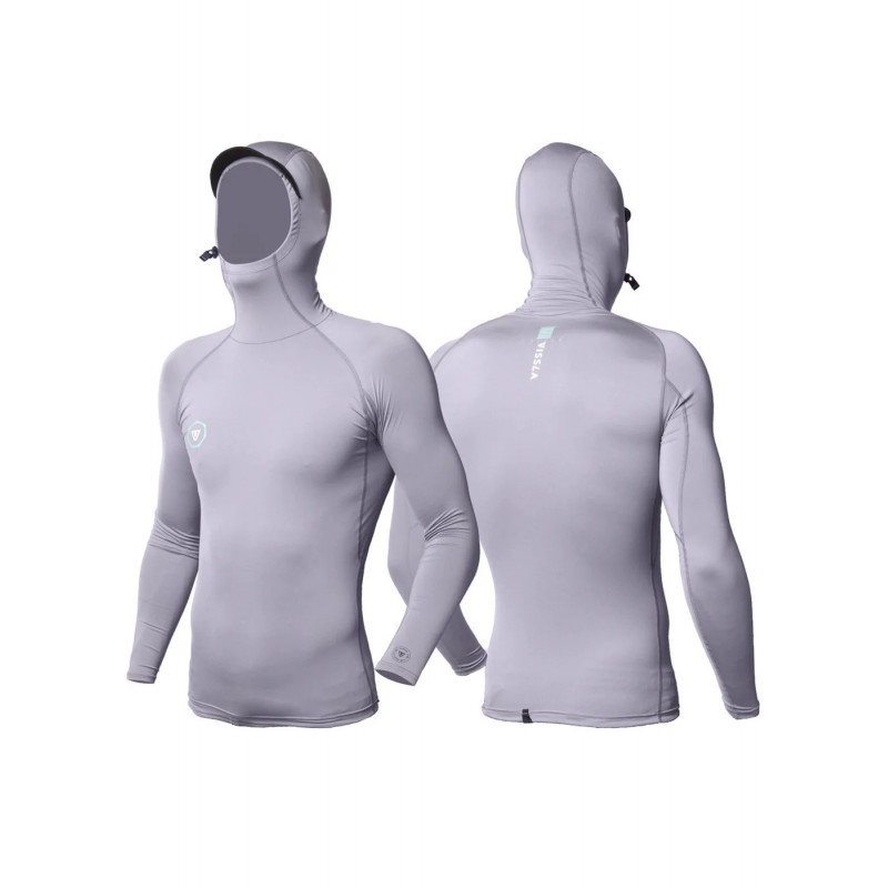 Warm Seas Eco Hooded Lycra GRY