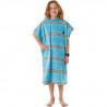 Mixed hooded towel boy aqua