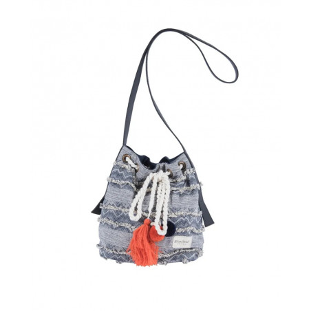 Ishka Bucket Bag navy