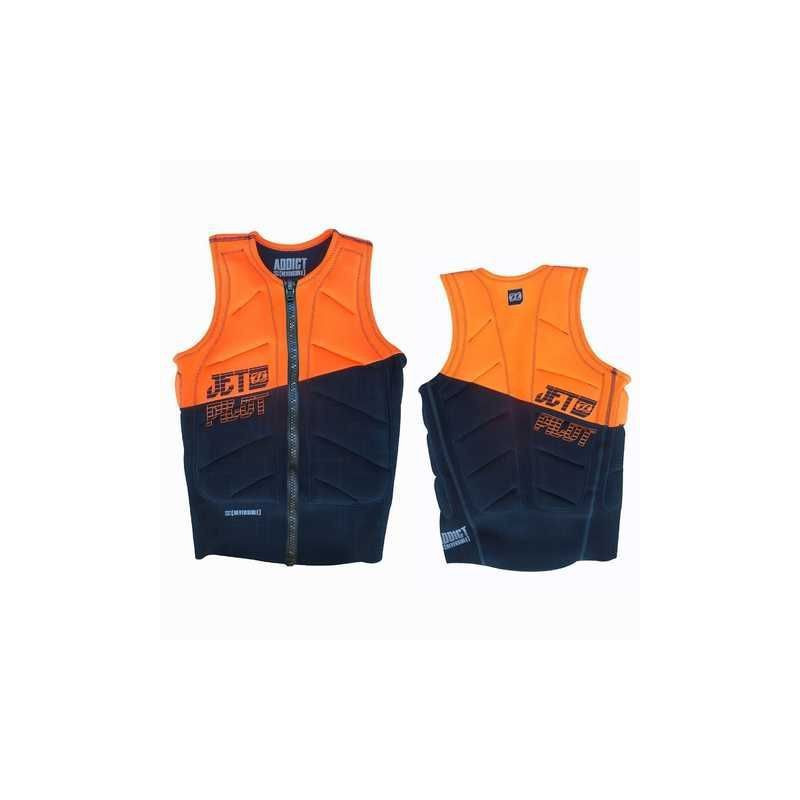 ELITE FRONT ZIP REVERSABLE black orange