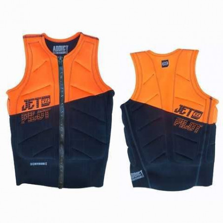 ELITE FRONT ZIP REVERSABLE black orange