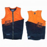 ELITE FRONT ZIP REVERSABLE black orange