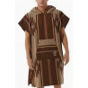 SEARCHERS HOODED TOWEL - DUSTED CHOCOLATE