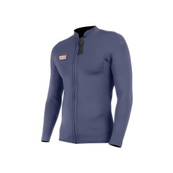 SOLID SETS 2MM FRONT ZIP JACKET-DNL