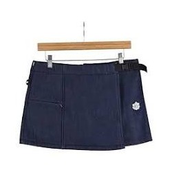 Girl's Tech Mini Skirt, Black